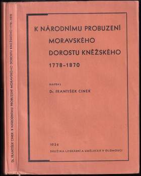 K národnímu probuzení moravského dorostu kněžského 1778-1870