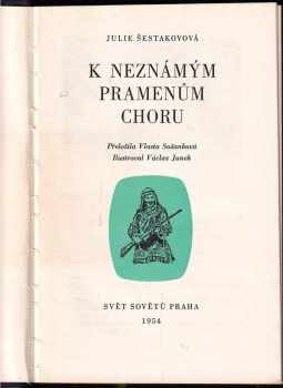 Jiří Taufer: K neznámým pramenům Choru