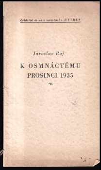 Jaroslav Jindra: K osmnáctému prosinci 1935