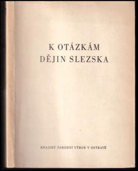 K otázkám dějin Slezska