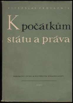 K počátkům státu a práva
