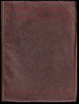 K podstatě básnictví : literární essaye - Edgar Allan Poe (1928, Rudolf Škeřík) - ID: 310018