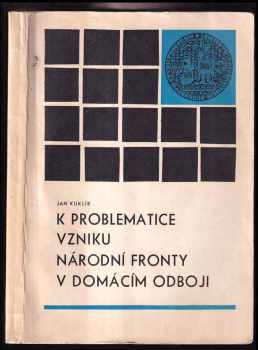 K problematice vzniku národní fronty v domácím odboji