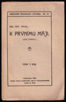 K prvnímu máji