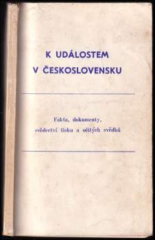 K událostem v Československu
