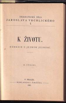 Jaroslav Vrchlický: Svědek