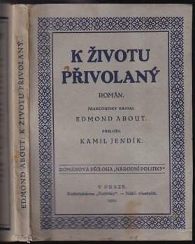 Edmond About: K životu přivolaný