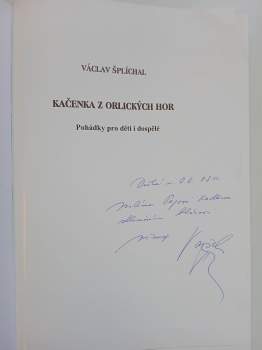 Václav Šplíchal: Kačenka z Orlických hor