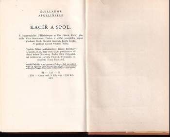 Guillaume Apollinaire: Kacíř a spol
