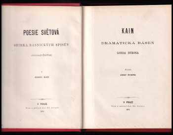George Gordon Byron Byron: Kain