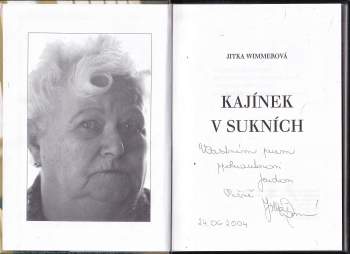 Jitka Wimmerová: Kajínek v sukních