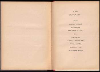 Felix Háj: Kájovy děti