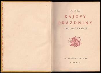 Felix Háj: Kájovy prázdniny