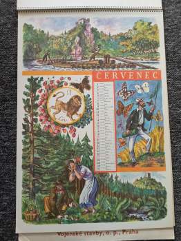 František Dvořák: Kalendář 1975 - Cyril Bouda