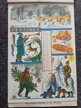 František Dvořák: Kalendář 1975 - Cyril Bouda