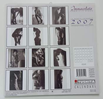 Gabriele Rigon: Kalendář 2007: Immacolato 2007