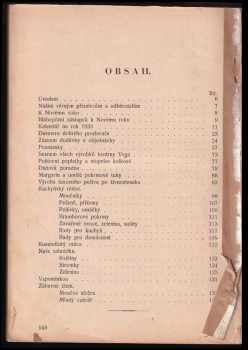 Kalendář  a receptář pro rok 1935