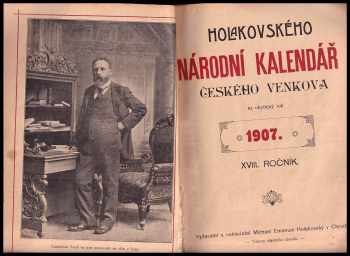 Kalendář českého venkova na obyčejný rok 1907 XVII. ročník