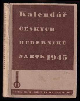 Kalendář českých hudebníků na rok 1945
