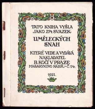 Marie Fischerová-Kvěchová: Kalendář malých