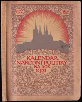 Kalendář Národní politiky na obyčejný rok 1931