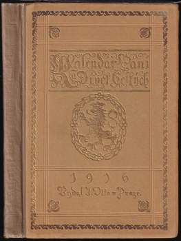 Kalendář paní a dívek českých 1916