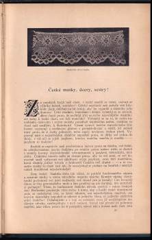 Kalendář paní a dívek českých na rok 1898
