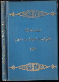 Kalendář paní a dívek českých na rok 1898