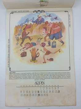 Miloš Macourek: Kalendář - S Machem a Šebestovou po celý rok 1988