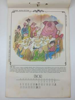 Miloš Macourek: Kalendář - S Machem a Šebestovou po celý rok 1988