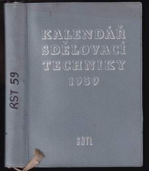 Kalendář sdělovací techniky 1959