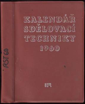 Kalendář sdělovací techniky 1960