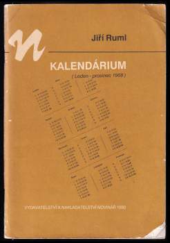 Kalendárium (Leden-prosinec 1968)