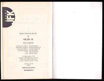 Petr Schink: Kalibr .45