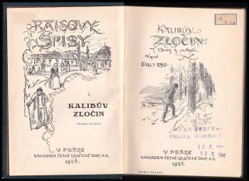 Karel Václav Rais: Kalibův zločin