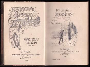 Karel Václav Rais: Kalibův zločin