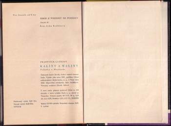 František Lazecký: Kaliny a maliny