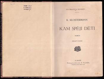 Karel Klostermann: Kam spějí děti