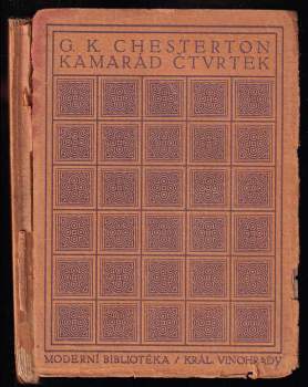 G. K Chesterton: Kamarád Čtvrtek