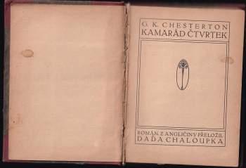 G. K Chesterton: Kamarád Čtvrtek