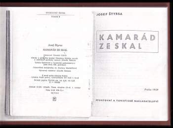 Josef Štyrsa: Kamarád ze skal