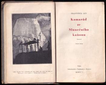 František Lev: Kamarád ze Slunečního kaňonu