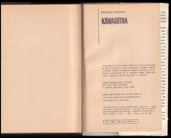 Miroslav Zikmund: Kámasútra