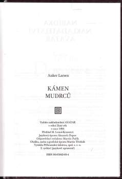 Johannes Anker-Larsen: Kámen mudrců