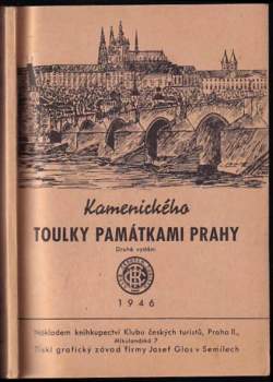 Kamenického Toulky památkami Prahy