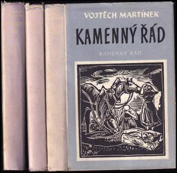 Kamenný řád KOMPLET, 1. - 3. díl : Kamenný řád + Meze + Ožehlé haluze