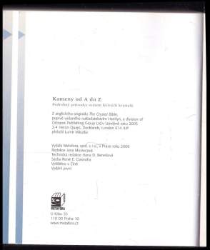 Judy Hall: Kameny od A do Z