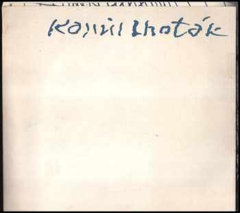František Dvořák: Kamil Lhoták
