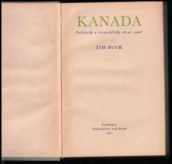 Tim Buck: Kanada