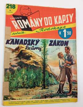 Rex Carrey: Kanadský zákon - Rodokaps 218 (8) - ročník V.